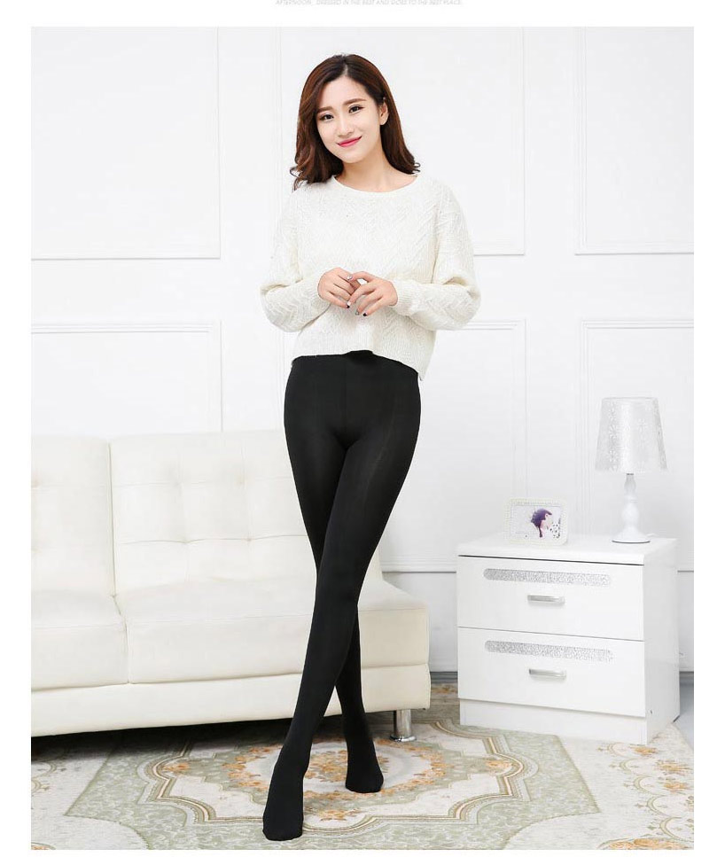 秋冬加绒保暖打底裤 女 a10 黑色(加绒保暖)