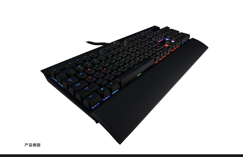 美商海盗船(uscorsair) gaming系列 k70 lux 机械游戏键盘 rgb 茶轴