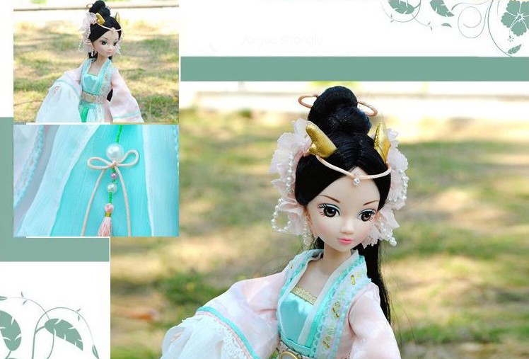 可儿娃娃中国娃娃广告图片