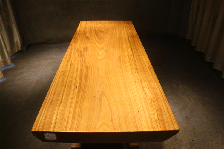 非洲乌金木实木原木大板书桌茶桌画案办公桌巴花乌金木特价_现价5250