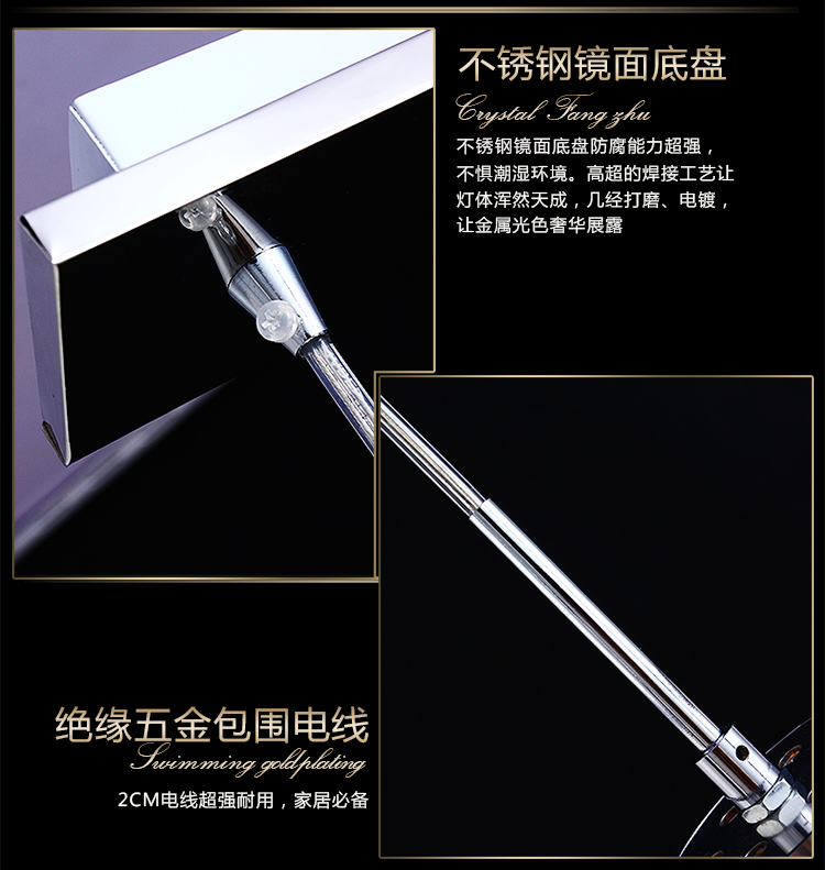 【艾斯尼】现代简约三头气泡水晶灯饰餐厅灯吊灯具吧台灯6011/3