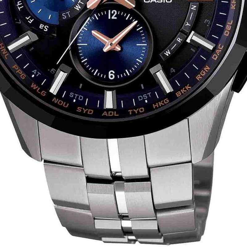 全球购卡西欧(casio)男款手表 oceanus manta 专柜