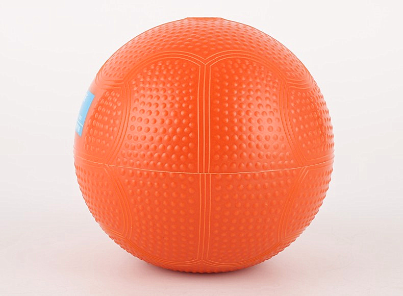 充气实心球2kg中小学生中考专用训练比赛达标2公斤1kg橡胶颗粒防滑球