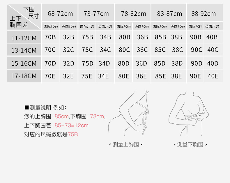 千奈美 秋款性感美背无钢圈聚拢舒适文胸红色本命年内衣女 肤色 80b