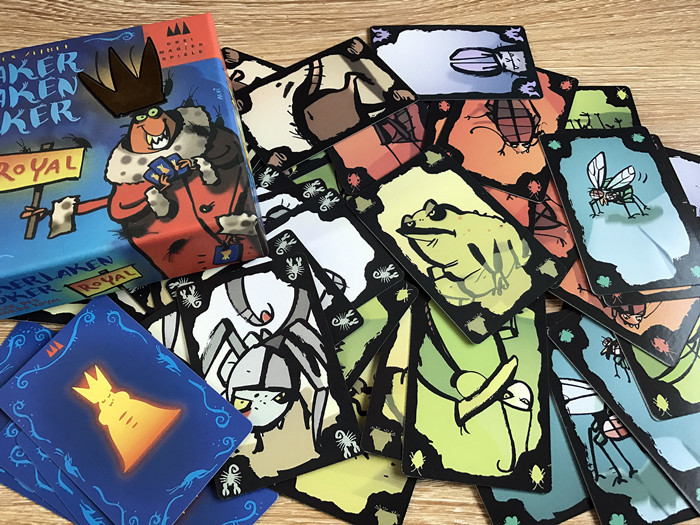 悠叶游德国蟑螂系列皇家小强大盒版聚会桌游卡牌德国小强皇家小强