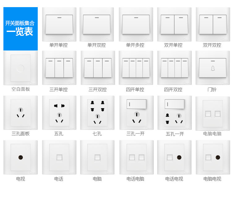 美的(midea)开关插座电源面板86型三孔16a大功率空调热水器墙壁暗装雅