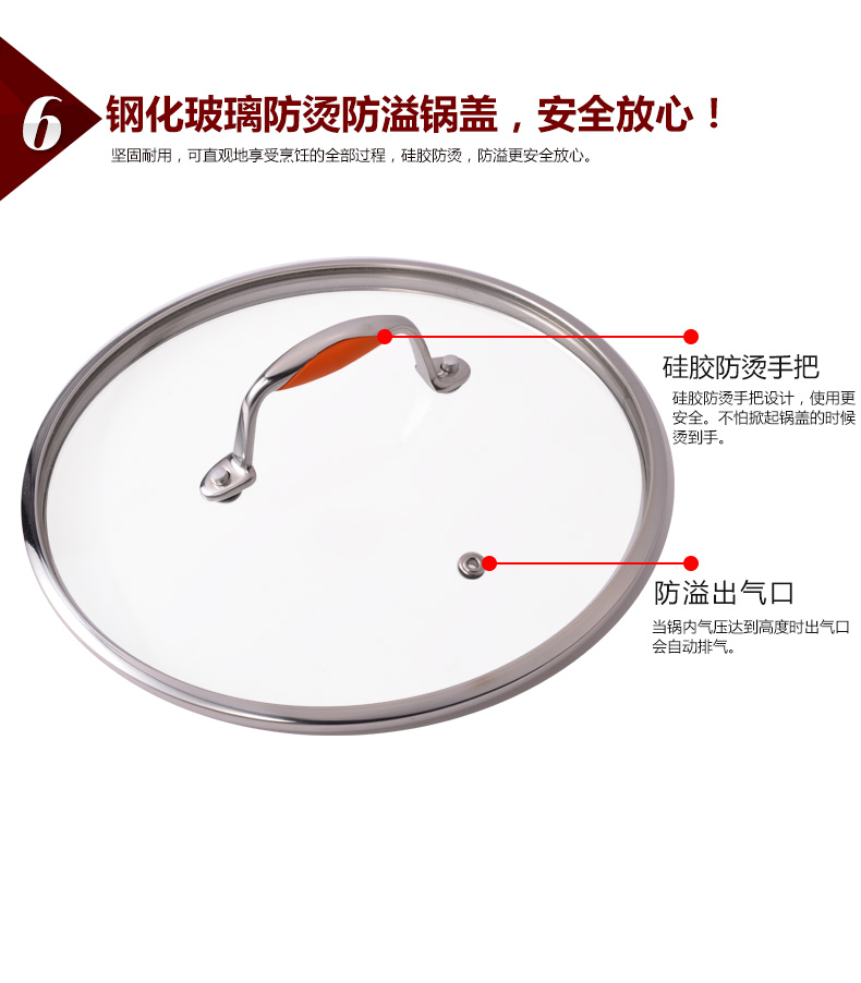 
                                        森诺不粘锅加厚烧奶锅厚底 电磁炉通用宝宝辅食煮面热奶小汤锅18cm                