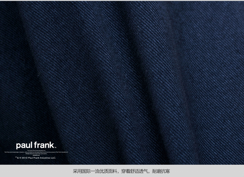 paulfrank大嘴猴2015春季女士运动休闲裤paulfrank正品女长裤 藏青色 S