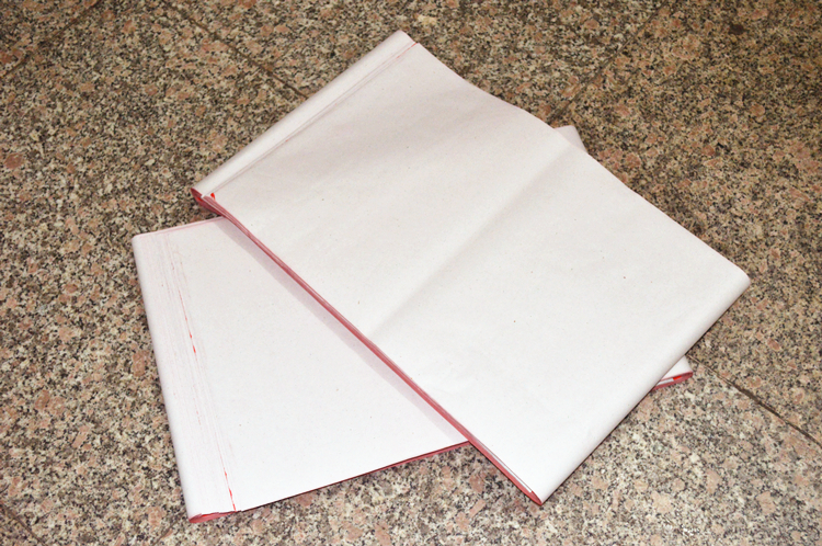 四开红纸婚庆大红纸对联横批喜庆红纸横批红纸一张 约70x35cm(100张装