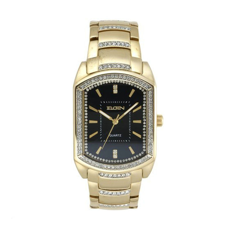 美国直邮埃尔金elgin成年人手表男士运动手表金色