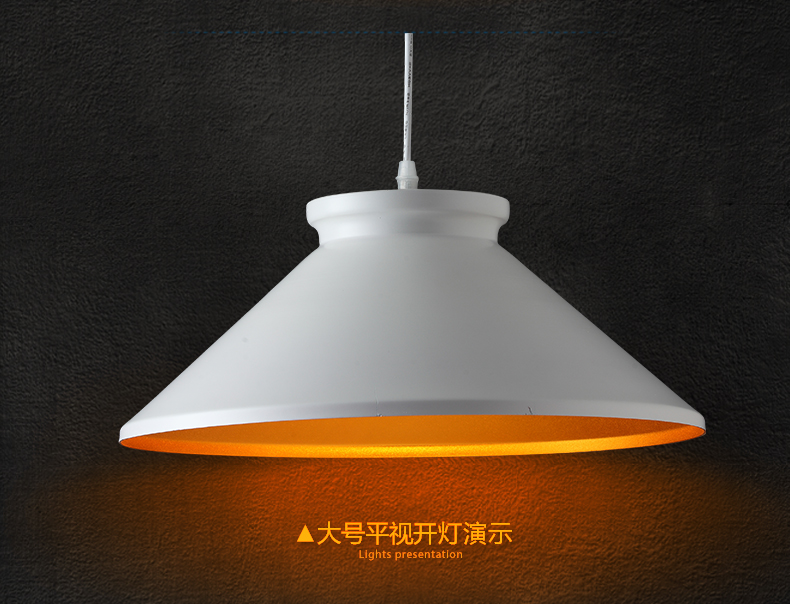惟柯(wake)ABC管乐吊灯现代简约艺术酒吧台餐厅灯具灯饰北欧宜家灯饰WD998 小号内金色