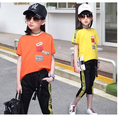 7新款夏韩版女童儿童长袖开衫中大童外套女大