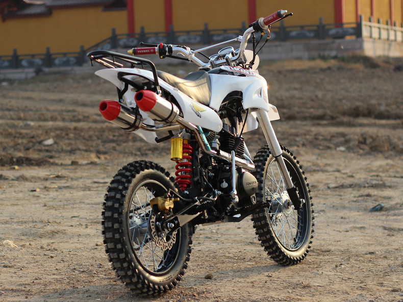 宗申150cc双铝排17/14寸越野车两轮越野摩托车中高赛小跳山地车后气囊