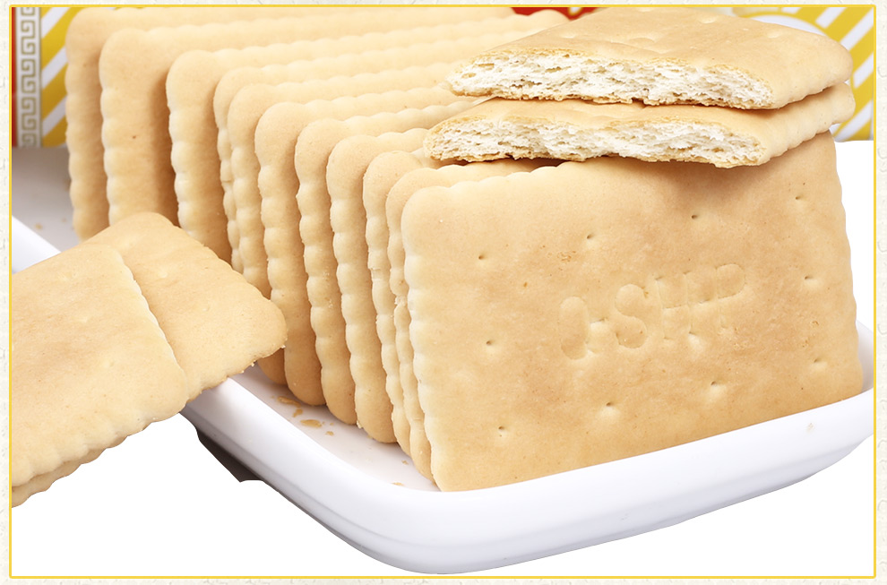 青食【官方直营】精品钙奶饼干 120g奶味酥脆零食营养早餐办公室零食