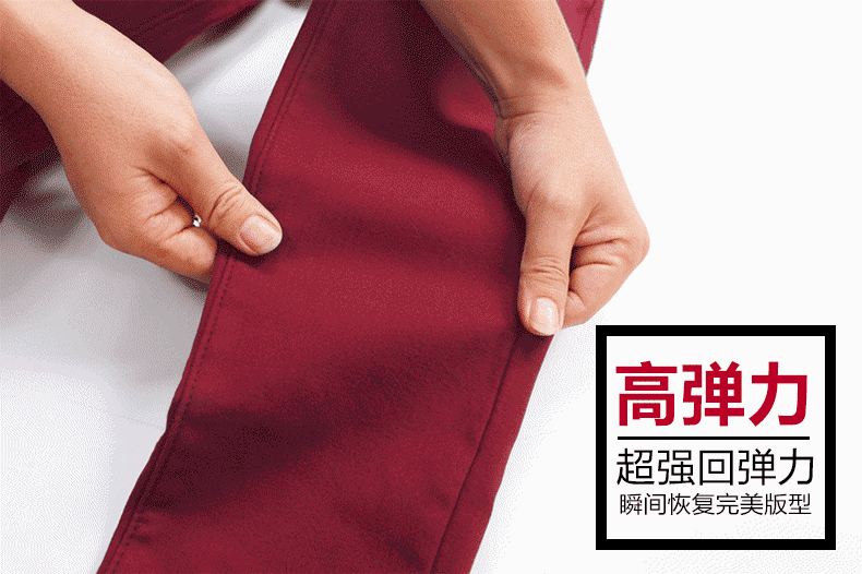 
                                        CC小姐 秋冬季外穿打底裤女 修身显瘦弹力小脚铅笔裤 MKZ998 黑色 (加绒冬款) L                