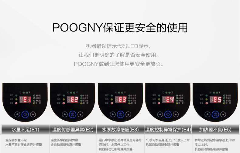 
                                        POOGNY福坤禧 韩国智能水暖毯床垫 电热毯单双人加厚电褥子 PB350CLA—紫色床垫1.8*2米                
