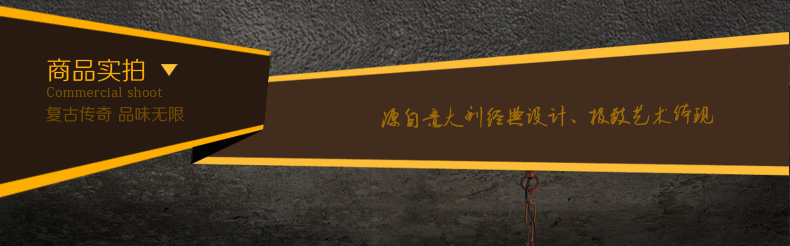 惟柯(wake)美式吊灯田园欧式客厅吊灯简约艺术卧室灯铁艺吊灯餐厅灯具简欧WD989 吊灯