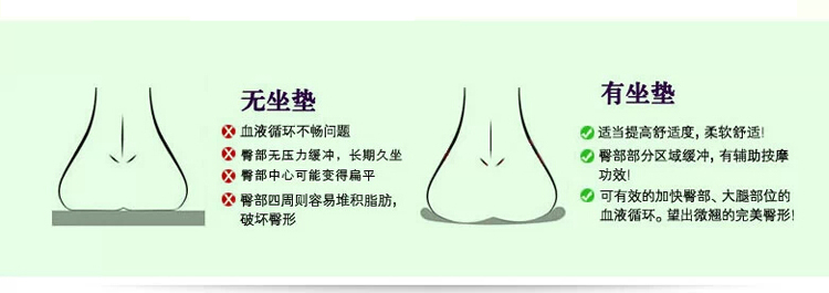 
                                        茗妃家纺 多功能透气磨毛柔软办公坐垫 玫红 40*40CM                