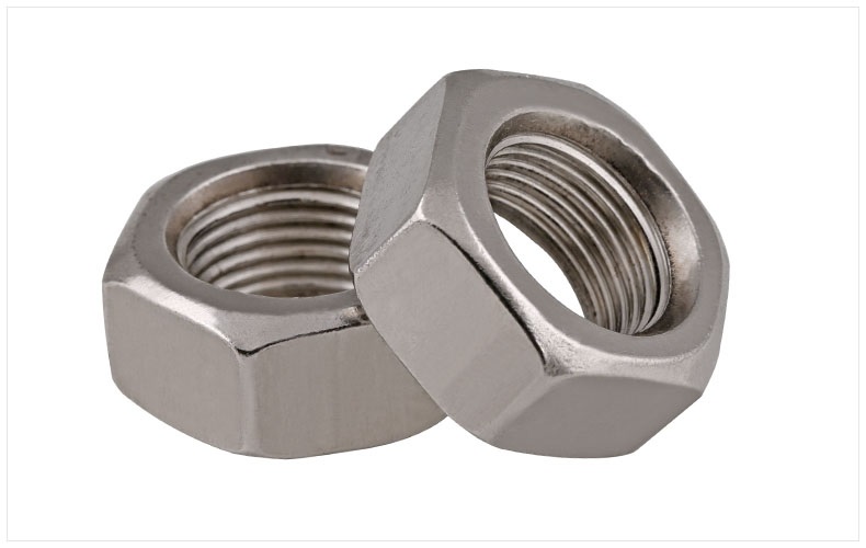 304不锈钢六角细牙螺母细牙螺帽m6m8m10*1m12m14m16m18m20m22五金配件