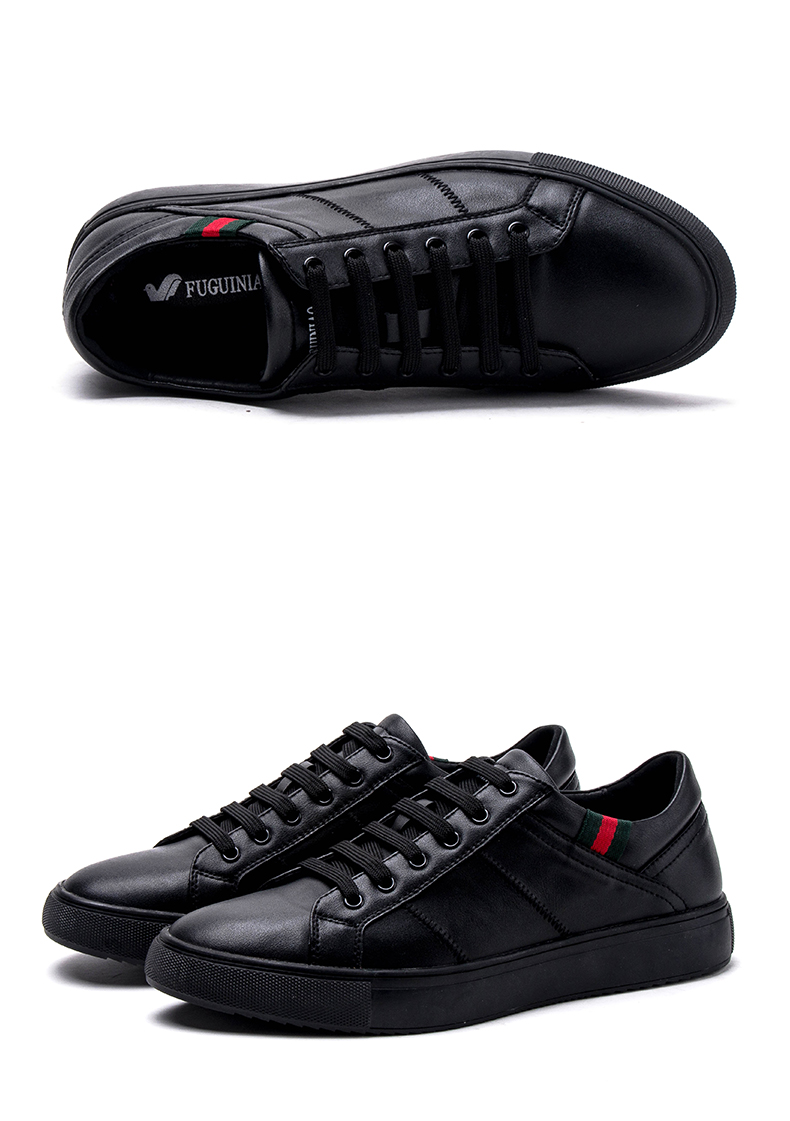 富贵鸟男鞋 休闲鞋男士运动休闲男鞋板鞋小白鞋夏季镂空款 白色 41_ 6