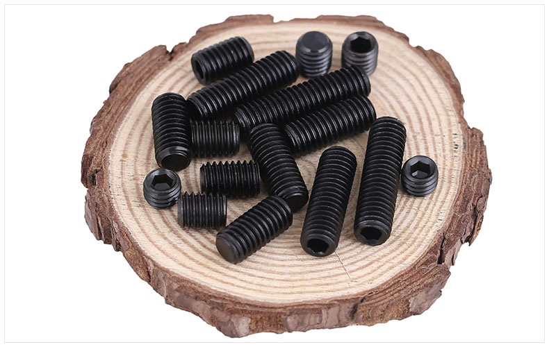 9级平端内六角紧定螺丝钉 基米螺丝 顶丝机米螺钉螺栓 无头螺丝 din