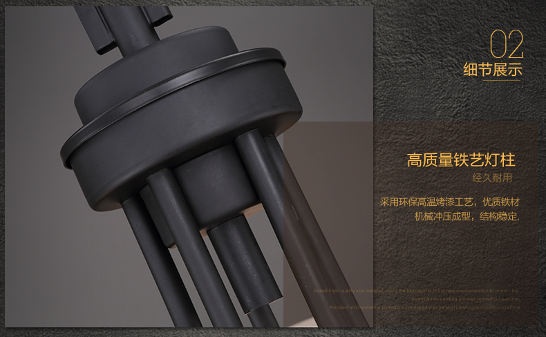 惟柯(wake)设计师的美式乡村复古工业吊灯餐厅卧室吊灯饰服装店吊灯WD972 6头圆形 含3WLED光源