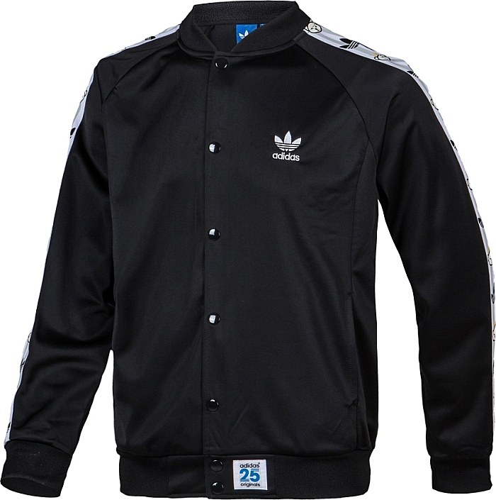 adidas 阿迪达斯 三叶草 男子 nigo 运动外套 黑 m69173 如图 m