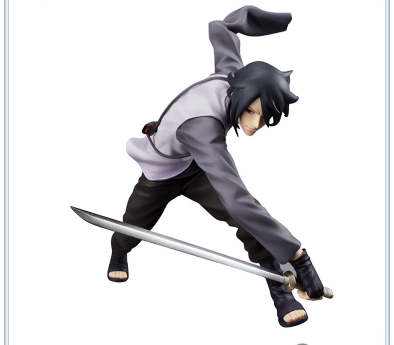 嘀威尼 火影忍者 剧场版 博人传 宇智波佐助手办模型 宇智波 佐助 高