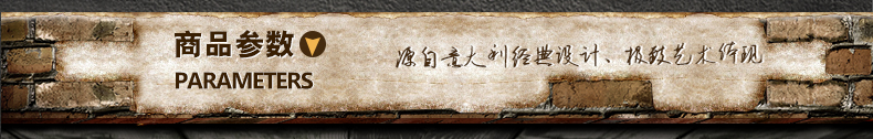 惟柯(wake)小铁架吊灯美式乡村工业风复古餐吊吧台LED吊灯 阳台灯具WD978 单头吊灯配普通光源