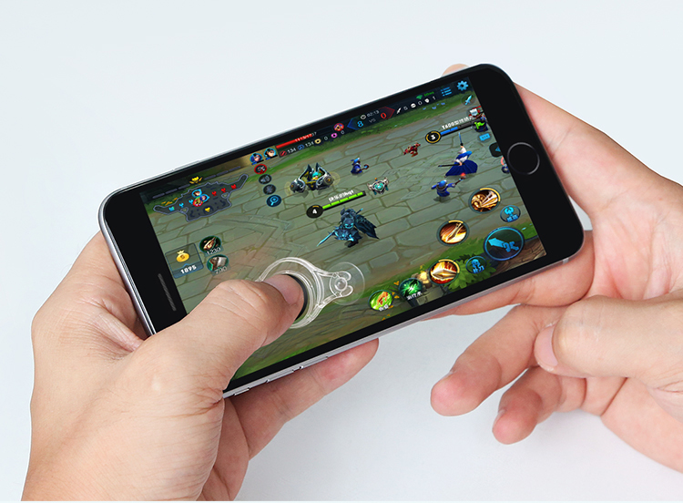 BIAZE Game Controller, Honor of Kings Positioning Tool, Mobile Game Joystick Auxiliary Button, PUBG Crosshair Assist, Suitable for Apple And Android Devices, YX30 12