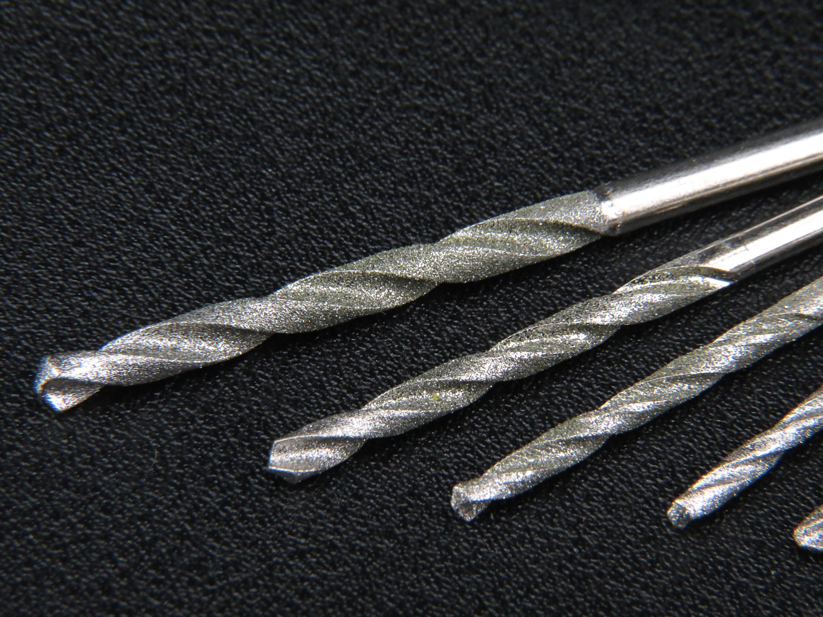 磨利特直径金刚砂麻花钻头玉器琥珀蜜蜡绿松石打孔针金刚石钻孔工具