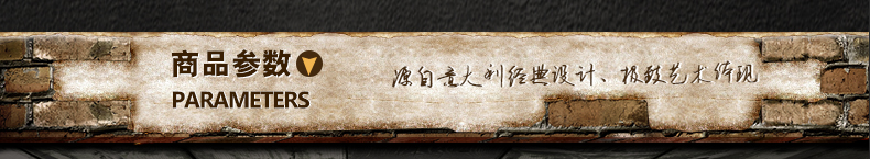惟柯(wake)美式乡村武士复古工业Loft餐厅灯吧台灯 客厅大吊灯 灯具WD803 9头58cm