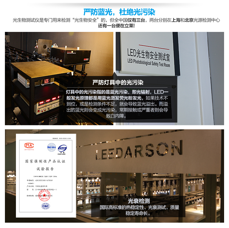 立莱leelite led吸顶灯现代简约 圆形灯饰阳台过道走廊灯具 暖白光4000K 24W