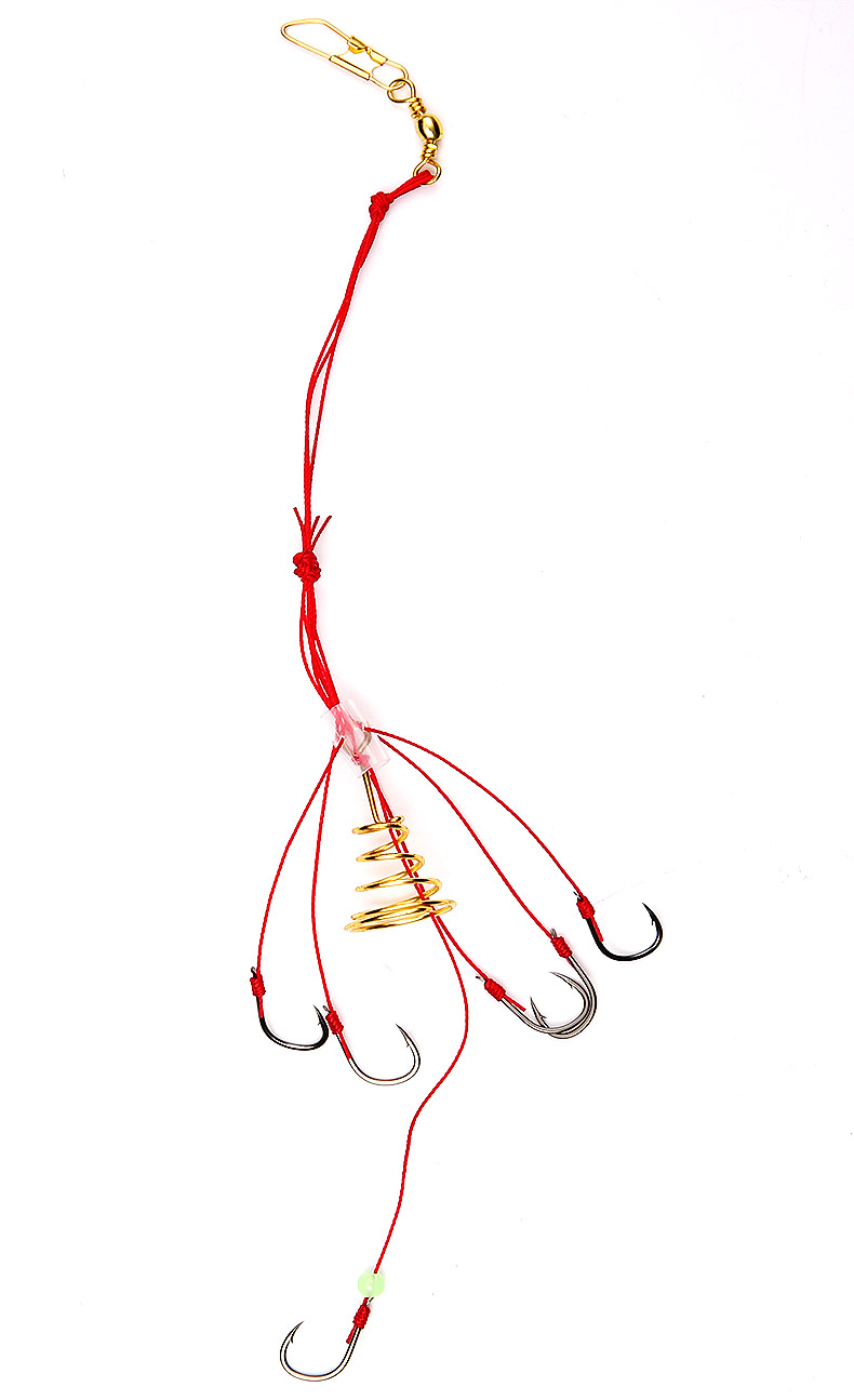 狼王渔具拔群伊势尼串钩4付6钩套装钓鱼钩渔具垂钓用品配件海竿钩爆炸