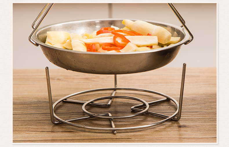 304不锈钢蒸架圆形蒸笼电饭锅架子高压锅内用支架高脚(c2-15250(约总