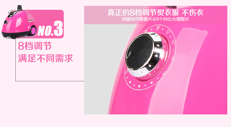 
                                        爱妻 蒸汽挂烫机 家用电熨斗 蓝                