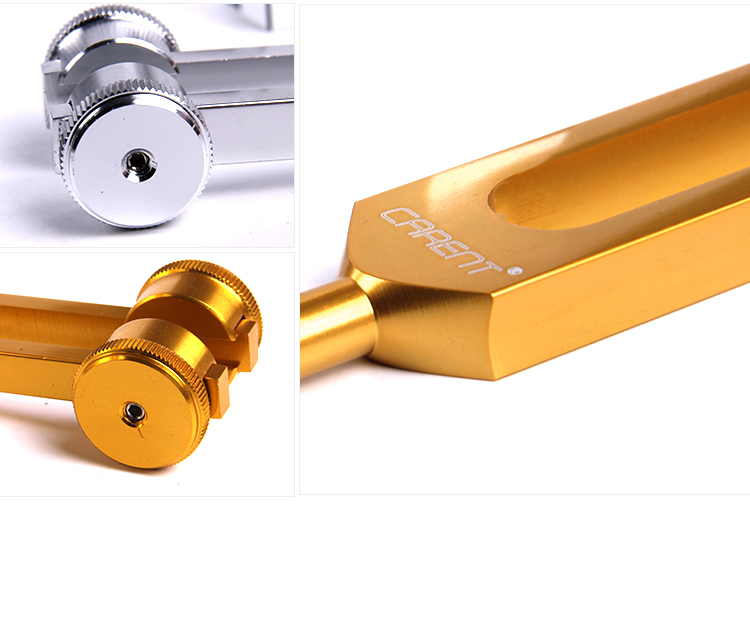 凯伦特 医用音叉采耳听力检查音叉128/256/512hz净化能量铝合金音耳