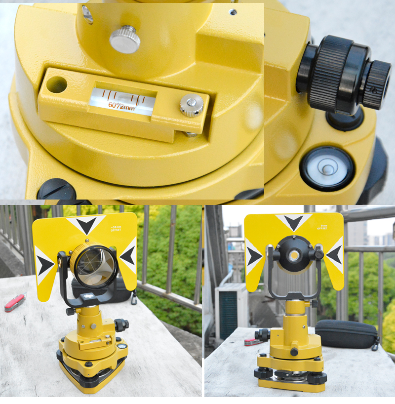 良测拓普康全站仪大棱镜带砧板带基座对点器单棱镜组 常数-30拓普康