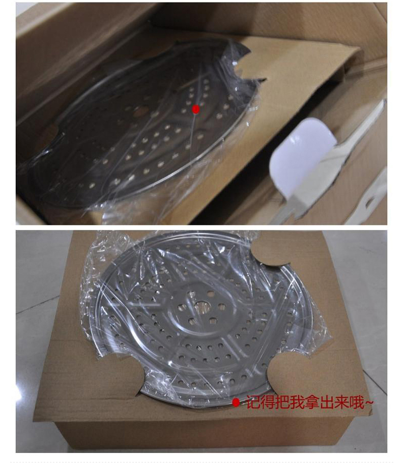炊大皇蒸锅304不锈钢蒸锅双层复底蒸锅CK80448电磁炉通用30cm 不锈钢色 30cm
