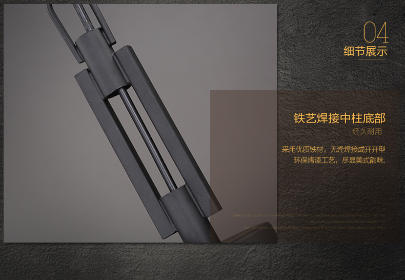 惟柯(wake)设计师的美式乡村复古工业吊灯餐厅卧室吊灯饰服装店吊灯WD972 6头圆形 含3WLED光源