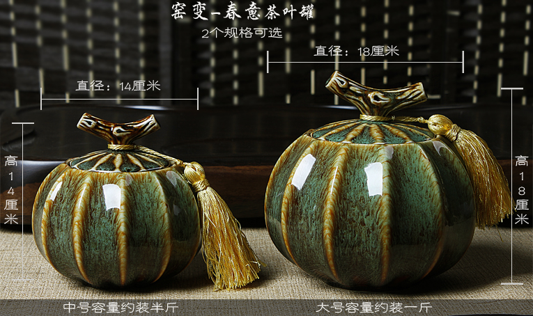 
                                        云品家居 紫砂茶叶罐 手工紫泥紫砂密封罐 紫砂官帽茶叶罐ST                