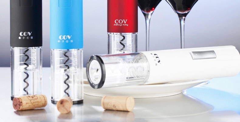 
                                        COV橘子庄园电动红酒开瓶器 葡萄酒电动开瓶器红酒开瓶器套装 300-B02套装                