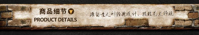 惟柯(wake) LED吊灯北美风情乡村工业复古客厅卧室餐厅灯饰创意铁艺灯WD801 小号42CM