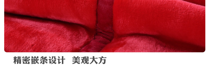 
                                        同多宝家纺床品拉舍尔双层毛毯/加厚绒毯 单双人毛毯毛巾被 凤凰花开驼色 180*230cm3kg                