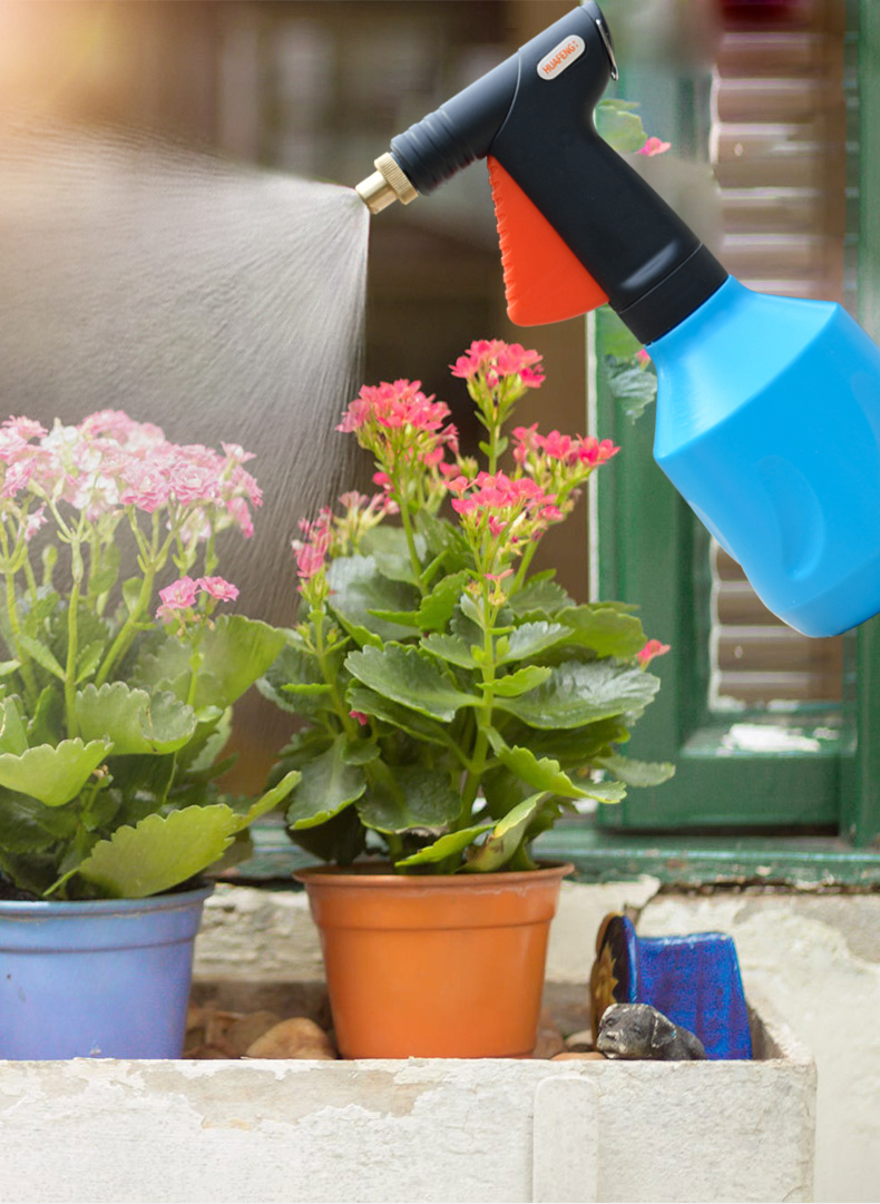 sui) mobao 手压式喷壶压力喷水壶浇水壶园艺用品式喷花壶多肉植物 0