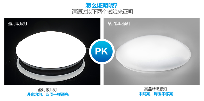 立莱leelite led吸顶灯现代简约 圆形灯饰阳台过道走廊灯具 暖白光4000K 24W