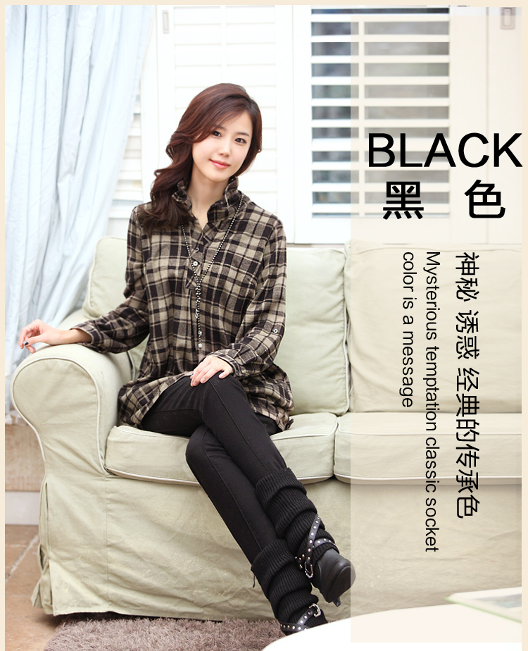 
                                        简浅 S-5XL加绒高腰打底裤女春外穿大码加厚小脚铅笔裤女保暖靴裤1099 深卡其色 XXL 140斤                