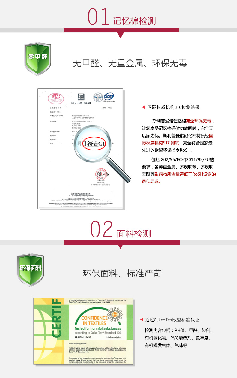 
                                                            Sleep Science美国睡眠科学爱诺黑宝石高密度记忆棉床垫子床褥子 薄垫子 轻奢解压10CM 白色 150*200*10CM                