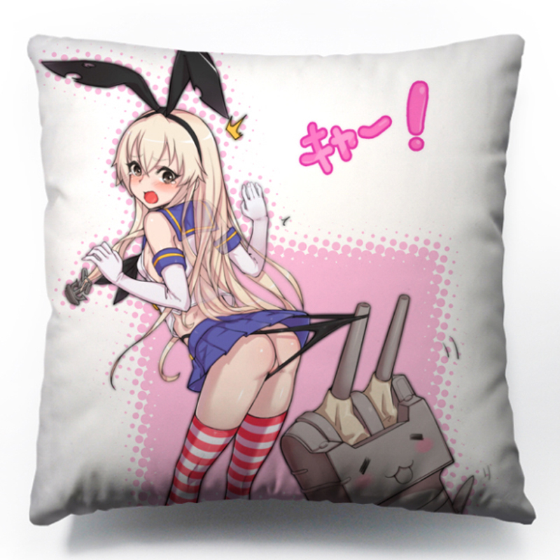 漫天星舰队collection周边抱枕玩偶公仔车用靠枕办公室腰枕沙发双面