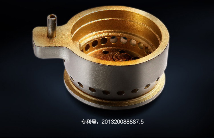 美的（Midea） 不锈钢内旋火 嵌入式燃气灶(天然气)JZT-Q636
